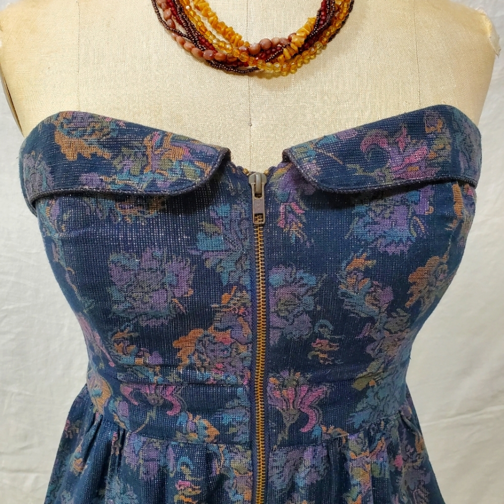 Zip Up Summer Dress w/ Pockets